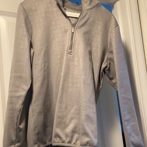Adidas quarter zip up. Only worn a few times to stay warm, great condition!